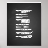 chef aprendiz cocina cuchillos carnicero cortes de