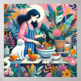 Póster Chef de mamá