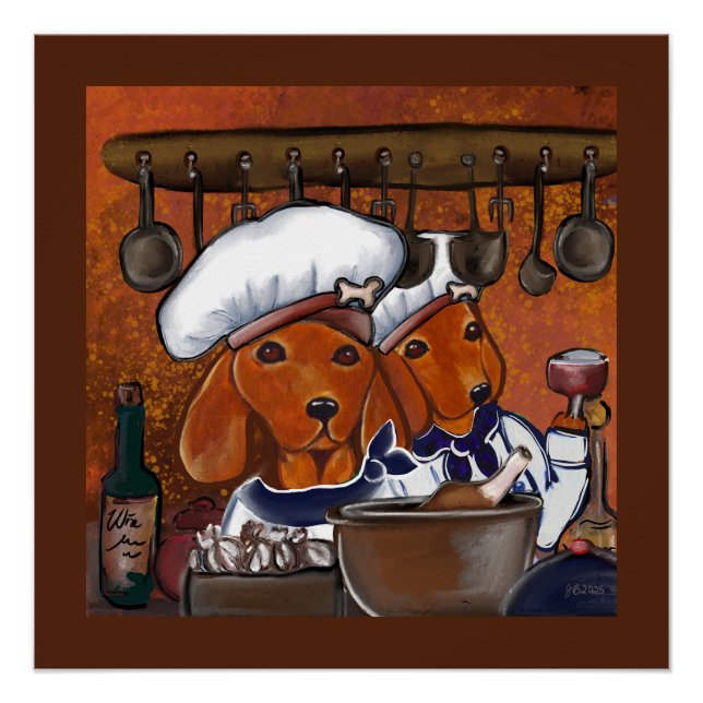 PÓSTER CHEF DOXIES (Anverso)
