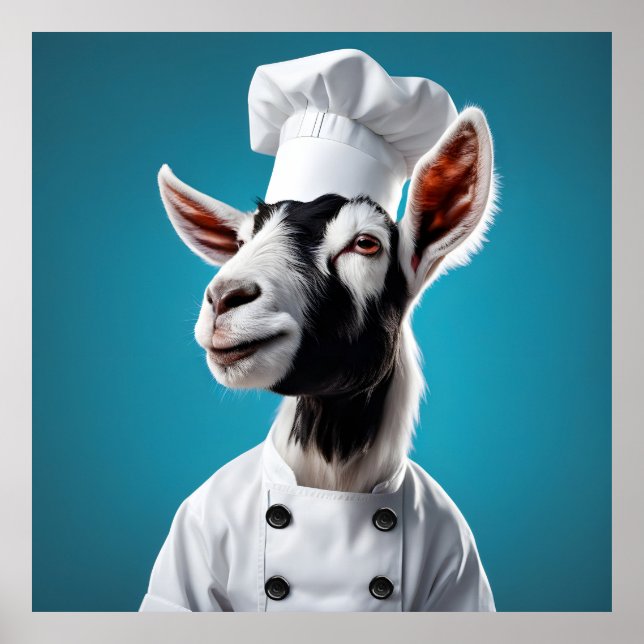 Póster Chef Goat (Frente)
