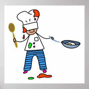 Póster Chef Kid
