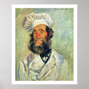 Póster Chef Père Paul de Claude Monet