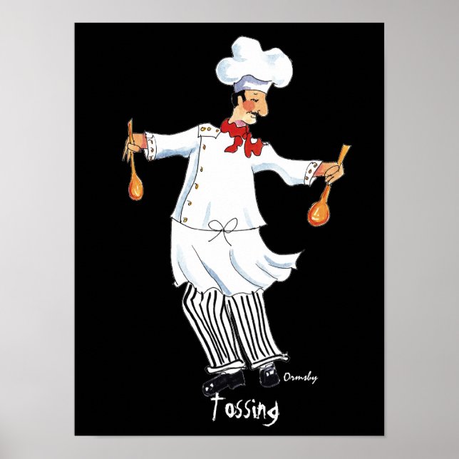 Póster chef - poster (Frente)