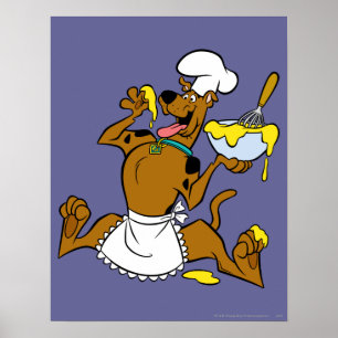 Póster Chef Scooby-Doo Acción de Gracias