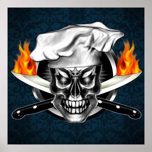 Póster Chef Skull 3.1 (Frente)