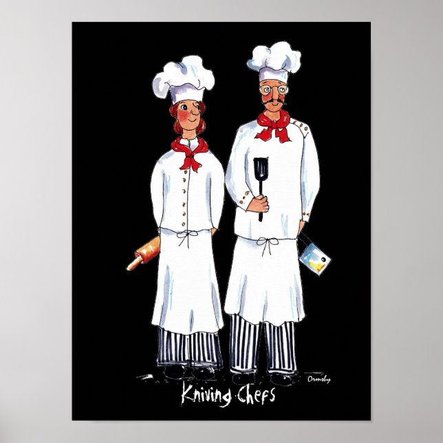 Póster Chefs de Kniving - poster (Frente)