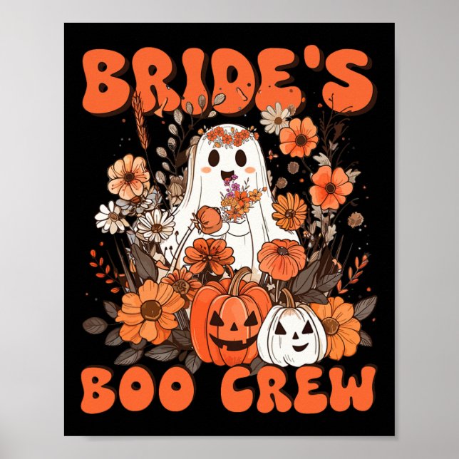 Póster Chelorette Boda de la novia en Boo Crew H (Frente)