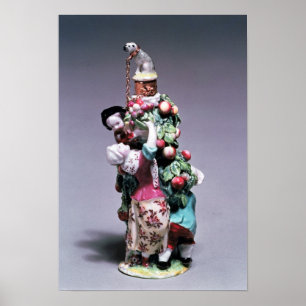 Póster Chelsea bottle depicting a mother and children