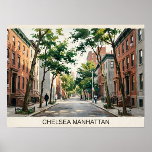 Póster Chelsea Manhattan