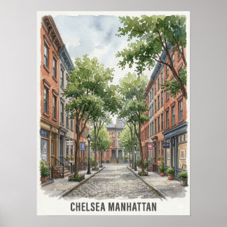 Póster Chelsea Manhattan