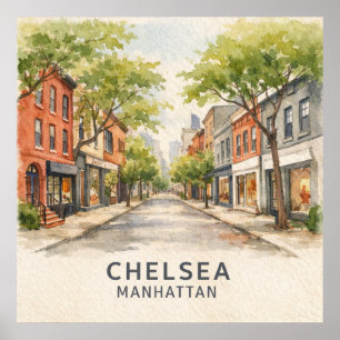 Póster Chelsea Manhattan