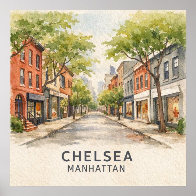 Póster Chelsea Manhattan (Frente)