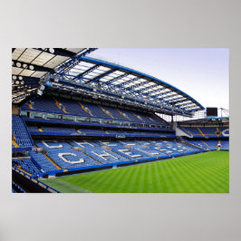 Póster Chelsea Stamford Bridge West Stand