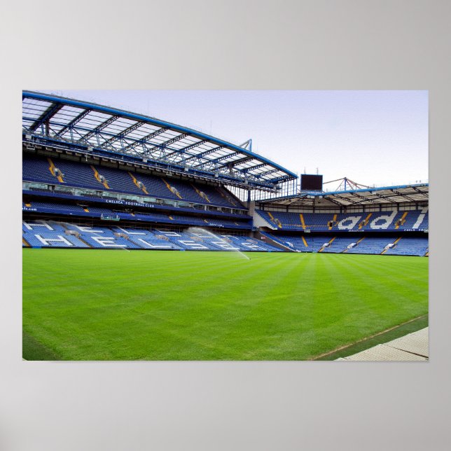 Póster Chelsea Stamford Bridge West Stand (Frente)