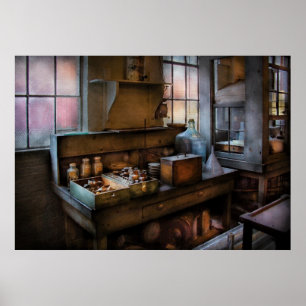 Póster Chemist - Making Glue