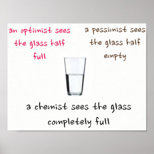 Póster Chemist view of the World