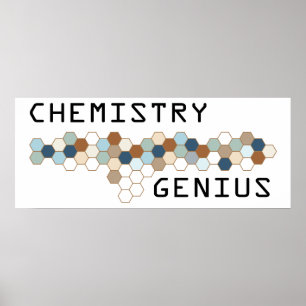 Póster Chemistry Genius