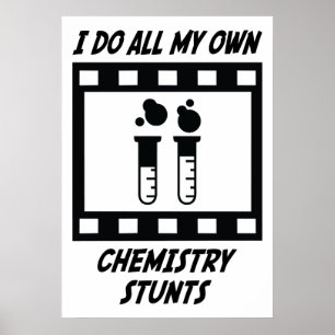 Póster Chemistry Stunts