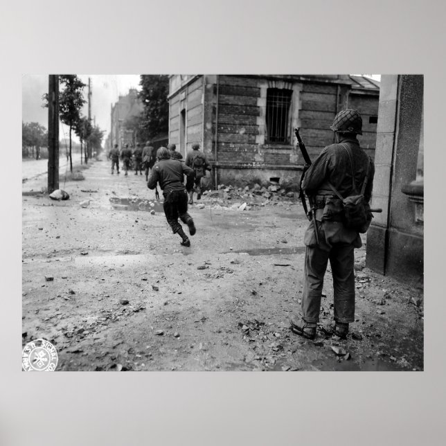 Póster Cherburgo Francia (Frente)