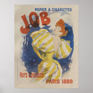Póster Cheret Jules, Papier a Cigarettes Job, 1895