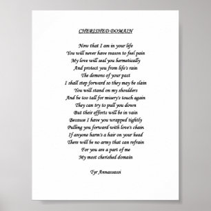Póster CHERISHED DOMAIN Poster