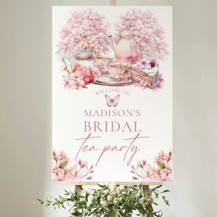 Póster Cherry Blossom Bridal Tea Shower