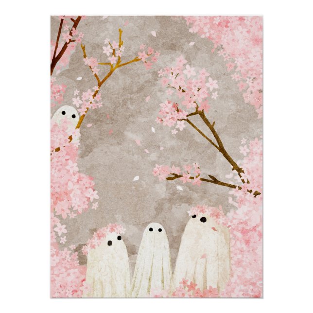 Póster Cherry Blossom Ghosts (Anverso)