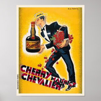 Póster Cherry Maurice Chevalier