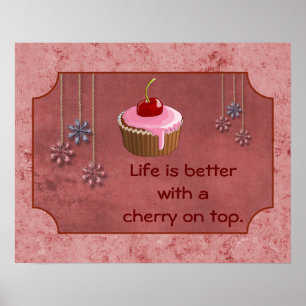 Póster Cherry On Top —Edición Poster III