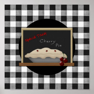 Póster Cherry Pie Print