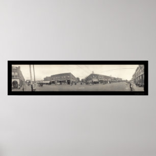 Póster Cherryvale, foto 1909 de Kansas