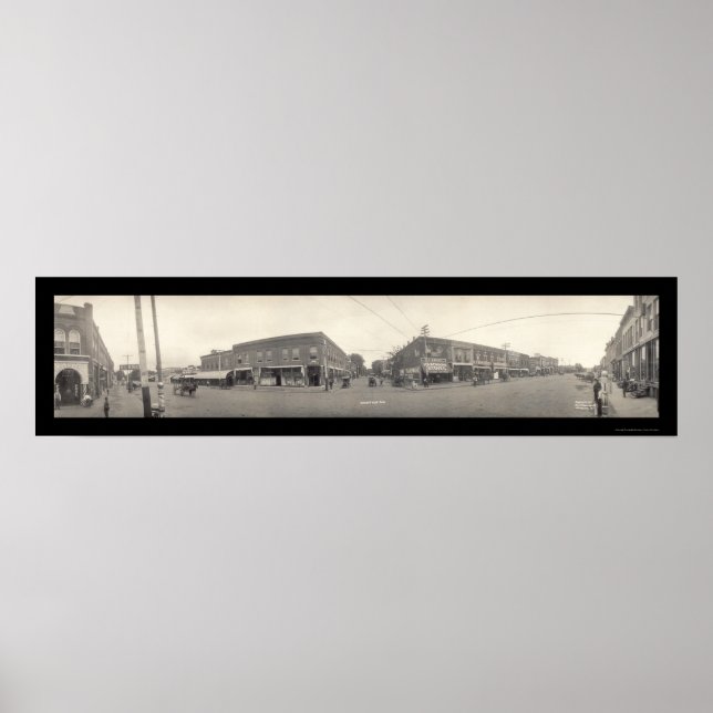 Póster Cherryvale, Kansas Photo 1909 (Frente)