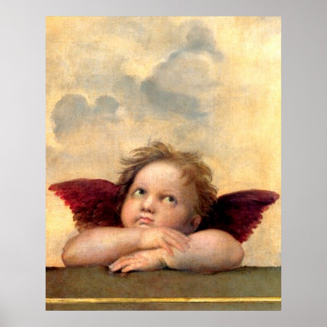 Póster Cherub por Raphael (Frente)