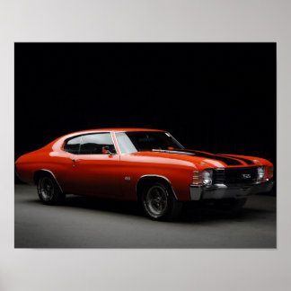 Póster Chervolet Chevelle SS