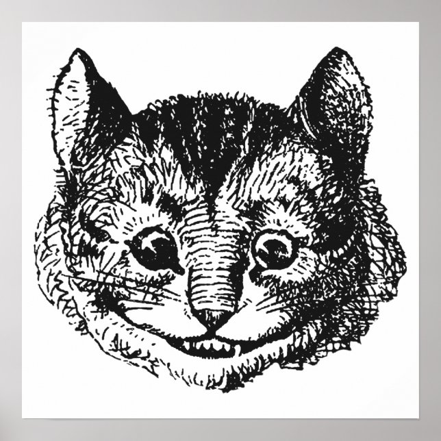 Póster Cheshire Cat (Frente)