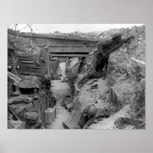 Póster Cheshire Reg't en el Somme