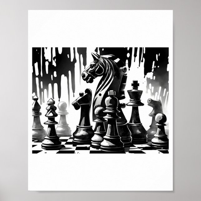 Póster Chess Board  (Frente)