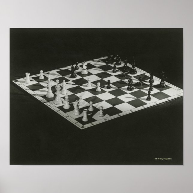 Póster Chess Board (Frente)