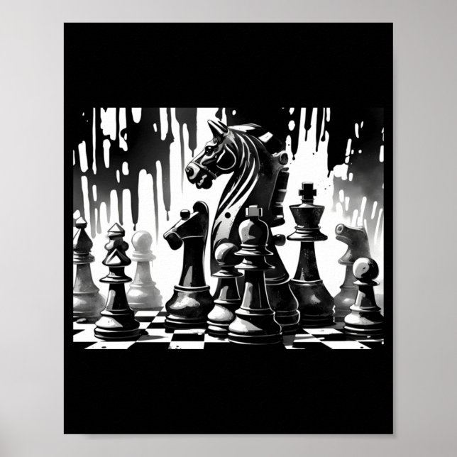 Póster Chess Board  (Frente)