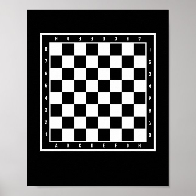 Póster Chess Board Chess Chess Game Player (Frente)