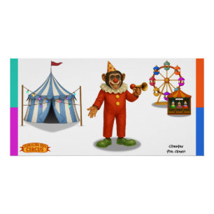 Póster Chester el payaso