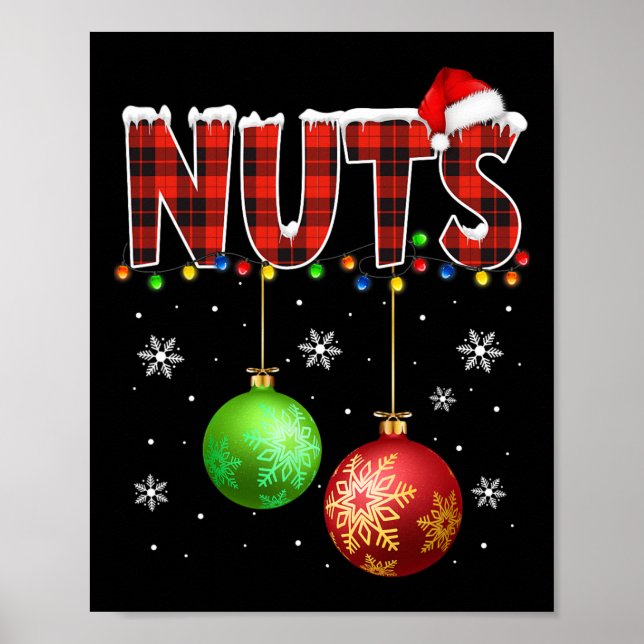 Póster Chestnut Diversión Pareja Parejas Parejas Navidade (Frente)