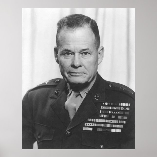 Póster Chesty Puller (Frente)