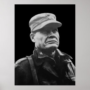 Póster Chesty Puller - héroe de guerra