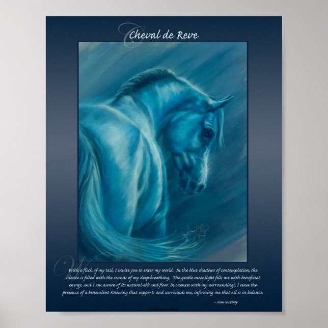 Póster Cheval de Reve (Frente)