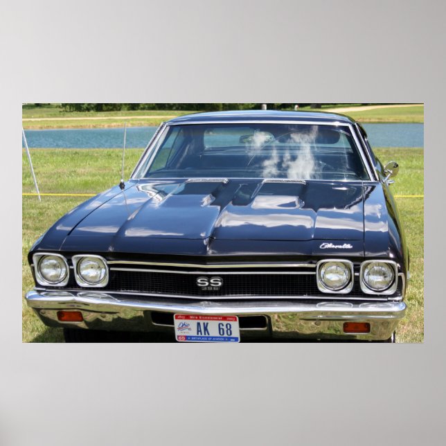 Póster Chevelle 1968 (Frente)