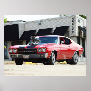 Póster Chevelle 1970 396