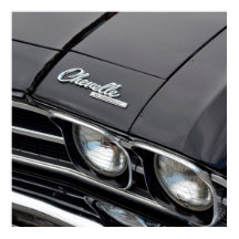 Chevelle Chevrlot clásica en negro