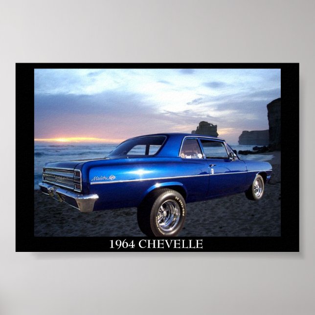 Póster Chevelle de 1964 (Frente)