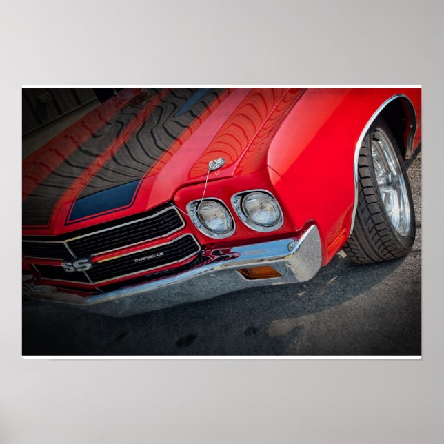 Póster Chevelle SS 1970 (Frente)